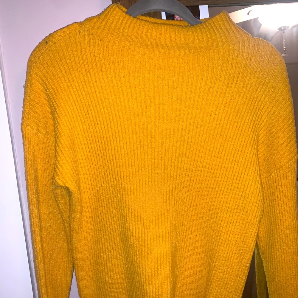 Yellow Turtleneck